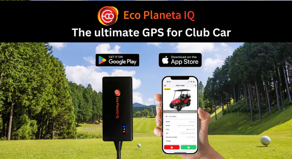 Eco Planeta IQ GPS for Club Car
