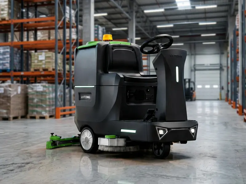 Fregadora de pisos con conductor sentado ECO S860X