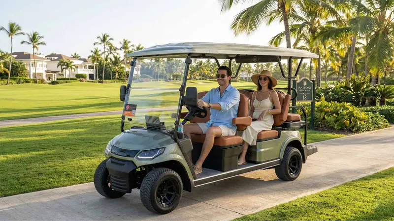 Guía de alquiler de carritos de golf en la República Dominicana