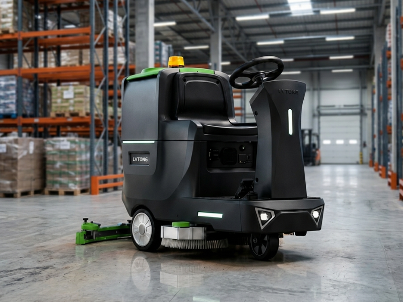 ECO S860X ride-on floor scrubber