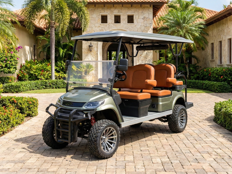 ECO Track 4+2 electric golf cart
