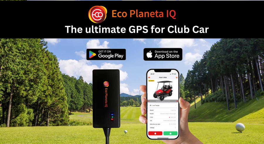 GPS Eco Planeta IQ para Club Car