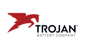 Logo de Trojan Battery Company