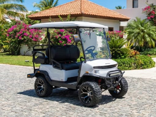 Denago Nomad XL White Golf Cart
