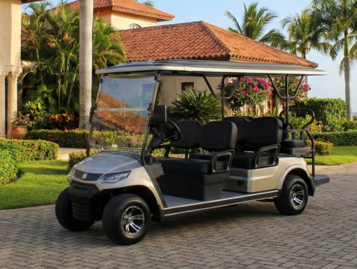 ECO Cross 4+2 Champagne Carrito de Golf